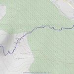 casotto pousset mappa itinerario