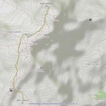 punta zumstein mappa itinerario