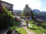 arrivo al rifugio ferraro