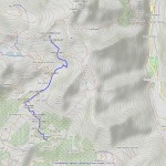 rif arp,laghi valfredda mappa itinerario
