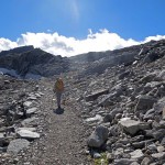 verso la puntina con l'ometto