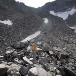 inizio della dorsale sotto il colle