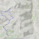punta palasina anello mappa itinerario