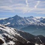 grivola e dietro il gran paradiso