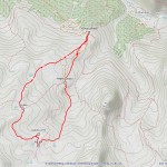 tour des lacs mappa itinerario