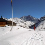 arrivo al rifugio