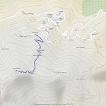 cima mares mappa itinerario