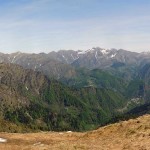 panorama verso rimella e dietro la vallestrona