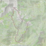 pizzo tracciora-massa ratei anello mappa itinerario