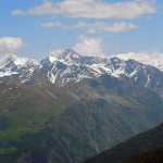 panorama verso emilius e garin