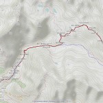 punta jean vert mappa itinerario
