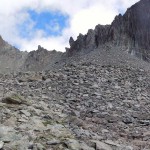 verso l'ometto sulla morena