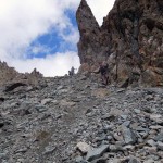 discesa dal colle