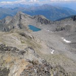 lago di pietra rossa