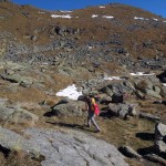 partenza dal rifugio