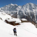 baita sopra il rifugio