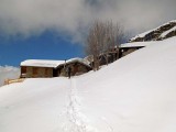 arrivo al rifugio