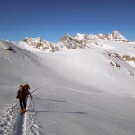 pendio dopo l'altra dorsale