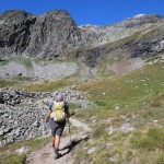 testata del vallone e cascata