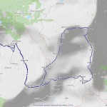 2016-09-13 - Mont Tantanè mappa itinerario