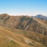 cima dell'asnas e dietro il monte barone