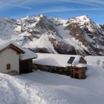 dal casotto verso il colle entrelor e punta bioula