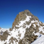 la punta tra il bianco e il dente del gigante