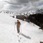 arrivo al rifugio