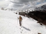 arrivo al rifugio