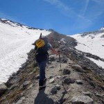 sulla-morena e in-alto-il-rifugio
