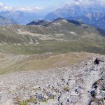 sul-pendio-di-erba-e-sassi