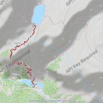 2022-08-10-lac-e-cabane-de-louvie-mappa-itinerario