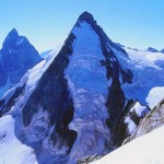 parere nord della dent d'herens e cervino