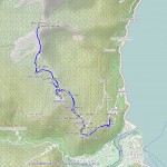 monte giove - monte faierone mappa itinerario