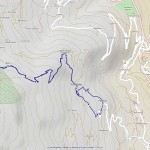 rif chaligne da crou mappa itinerario