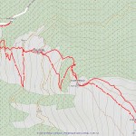 pointe de la pierre mappa itinerario