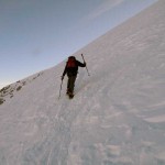 sul secondo risalto del ghiacciaio