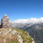 vetta e ghiacciaio del  monte Leone