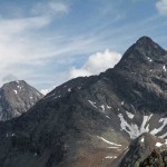 punta garin e in fondo l'emilius