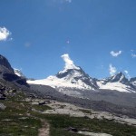 in vista del rifugio v. emanuele con ciarforon e monciair