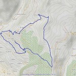 punta fetita mappa itinerario