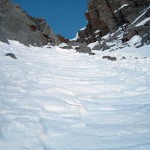 in vista della spalla sulla cresta