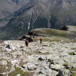 oltre il secondo ometto di pietre