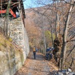 stradina all'uscita della frazione