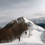 inizio della cresta