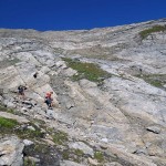traverso oltre il canalino