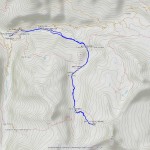 bivacco devis gerard (nuovo sentiero) mappa itinerario