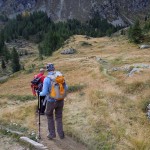 arrivo al bivio quota 2154