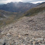 pietraia da attraversare