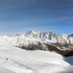 panorama a est col vallone di salita